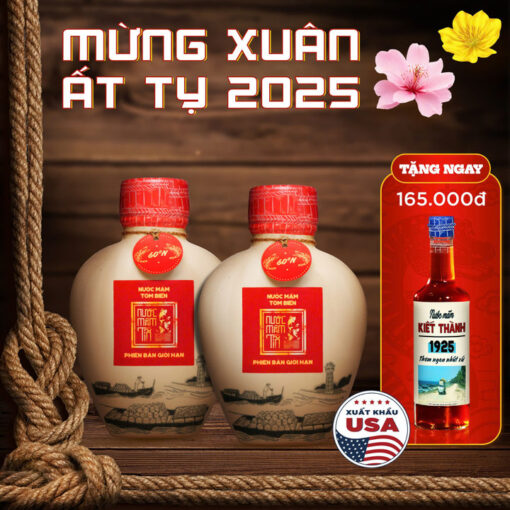 Quà tết 2025 tĩn tôm biển