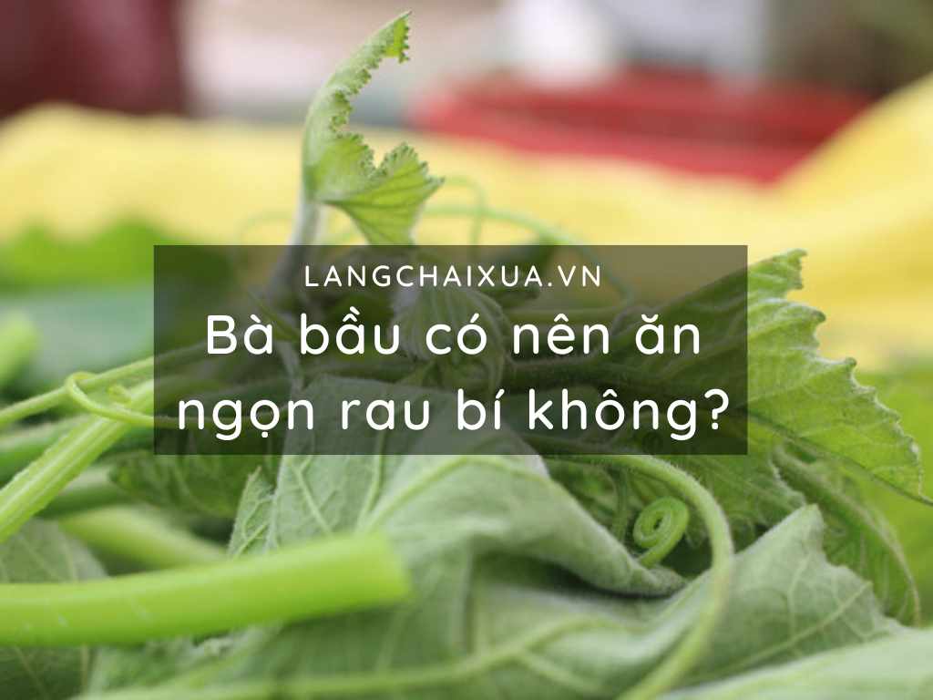 ba bau co nen an ngon rau bi 9